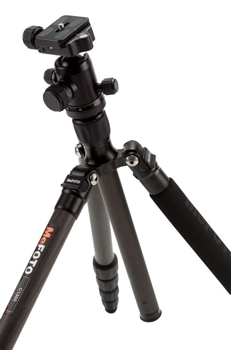 Amazon.com : MeFOTO C1350Q1K Carbon Fiber Roadtrip Travel Tripod Kit (Black) : Camera & Photo ...