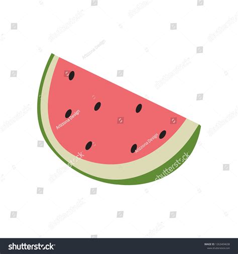 Watermelon Emoji Vector Stock Vector (Royalty Free) 1263404638 ...