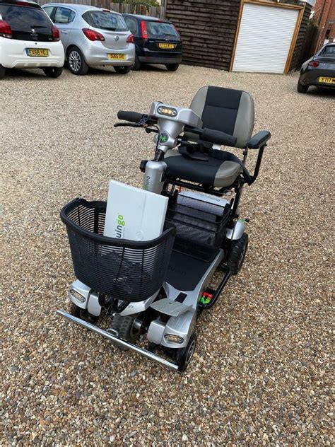 Quingo flyte mobility scooter with 4 new batteries fitted 2015 model only used for 34 hrs | in ...