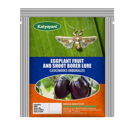 Eggplant Fruit & Shoot Borer Lure (LEUCINODES ORBONALIS) – Katyayani Organics