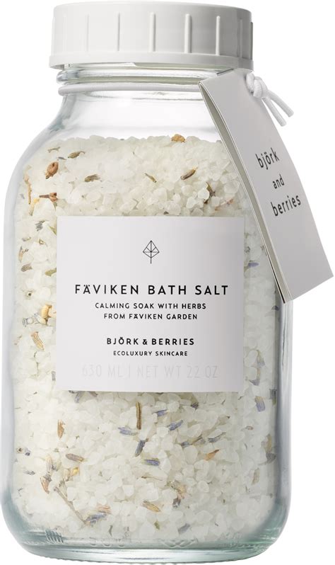 Björk & Berries Fäviken Bath Salt ingredients (Explained)