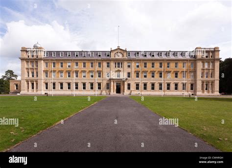 Exterior facade of the Former Army Staff College Royal Military Stock Photo: 50178817 - Alamy