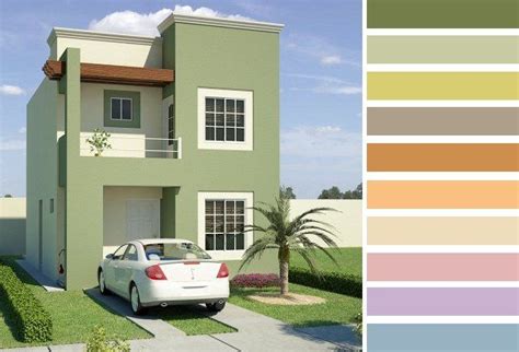 Colores para frentes de casas - Saber y Hacer | Casas pintadas exterior, Casas pintadas ...