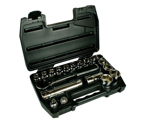 Halfords Advanced 19 Piece Vortex Socket Set 1/2" Drive Tool Kit | eBay