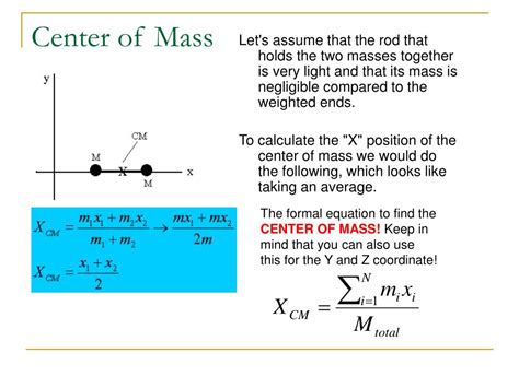 PPT - Center of Mass PowerPoint Presentation, free download - ID:822570