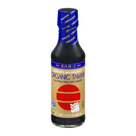 San-J Organic Tamari Wheat-Free Soy Sauce from Harris Teeter - Instacart