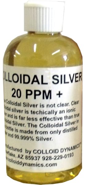 COLLOIDAL SILVER - COLLOID DYNAMICS