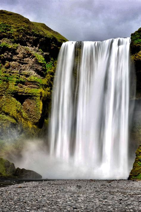 Beautiful Skogarfoss | Scenery, Waterfall iceland, Waterfall