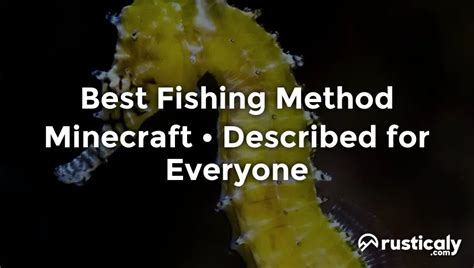 Best Fishing Method Minecraft ~ Explained for Beginners