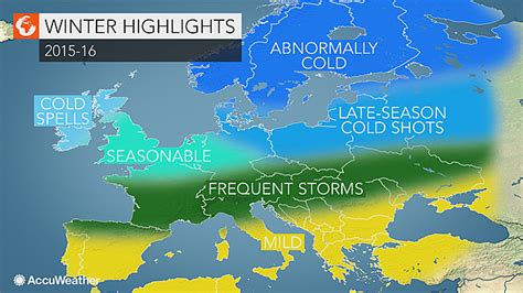 Winter 2015/16 Outlook for Europe | Frequent Snowfalls Forecast for ...