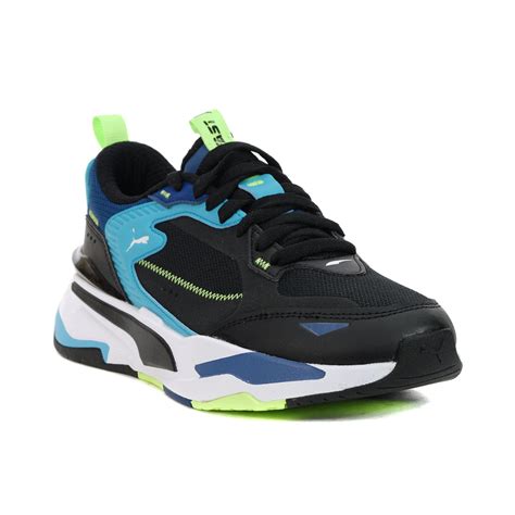 Puma Men's RS-Fast Limiter Black/Scuba Blue/White Sneakers 38504305 ...