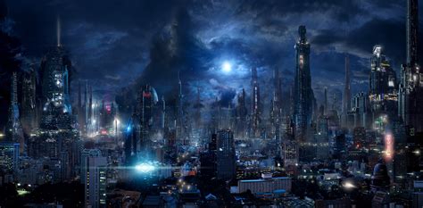 Future City Skyline