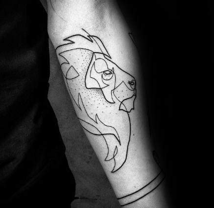 50 Creative Outline Tattoos for Men [2023 Inspiration Guide]