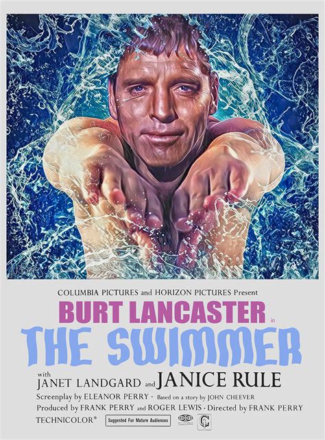 The Swimmer (1968) | Poster By NikosBogris