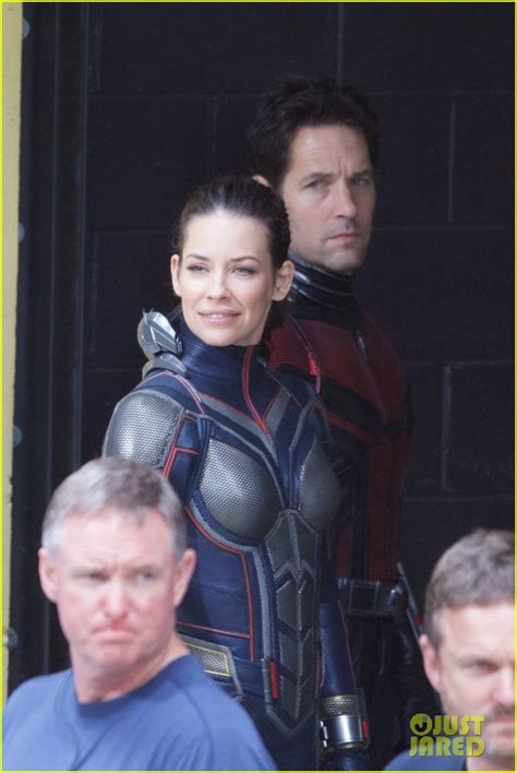 Photo: evangeline lilly paul rudd film ant man sequel 02 | Photo 3973058 | Just Jared ...