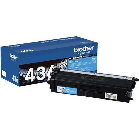 Brother TN436C Original Toner Cartridge - Cyan - Laser - Standard Yield - 6500 Pages - Madill ...