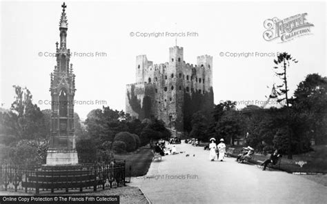 Photo of Rochester, Castle Grounds 1908 - Francis Frith