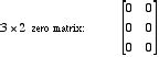 Mathwords: Zero Matrix