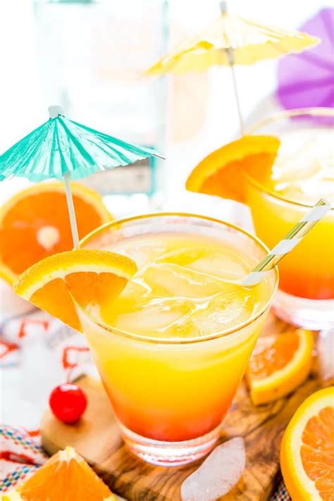 Classic Tequila Sunrise Cocktail Recipe | Sugar & Soul