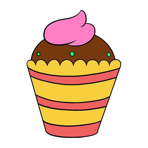 Cute Cup Ice Cream Drawing - Foto Kolekcija