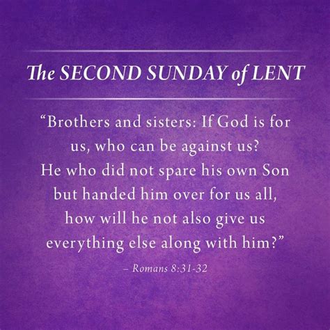 Second Sunday of Lent | Advent prayers, Lent, Faith quotes