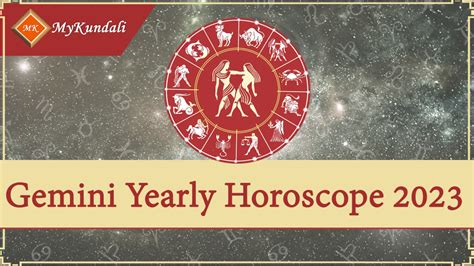 Gemini Yearly Horoscope 2023: Yearly Prediction