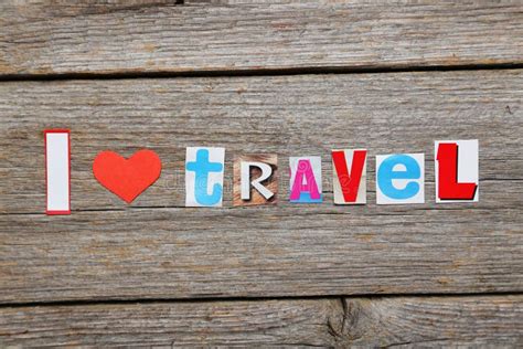 I love travel stock photo. Image of phrase, alphabetical - 53062832