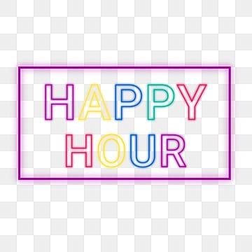 Happy Hour PNG Transparent Images Free Download | Vector Files | Pngtree