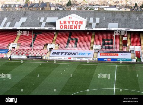 Brisbane Road Stadium. Leyton Orient Football Club Stock Photo - Alamy