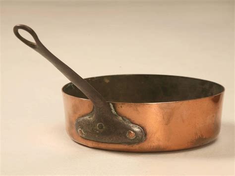 Antique French Copper Pots and Pans For Sale at 1stdibs