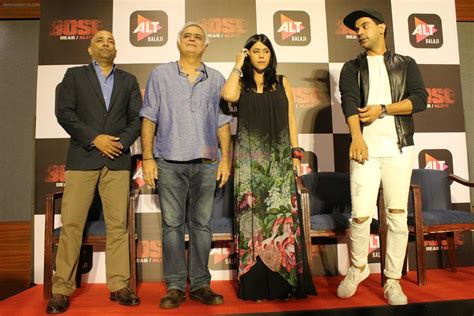 Hnasal Mehta, Ekta Kapoor, Rajkummar Rao at ALT Balaji Announces ...