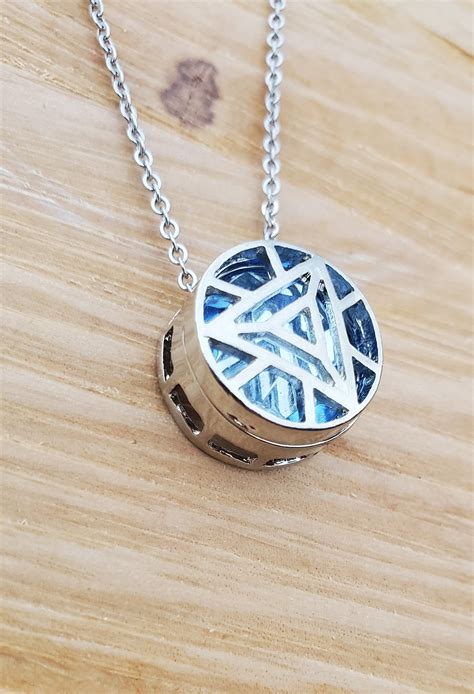 Iron Man Arc Reactor Necklace Iron Man Necklace Avengers Arc - Etsy