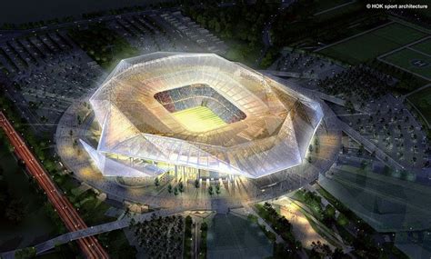 Futuristic Football Stadiums