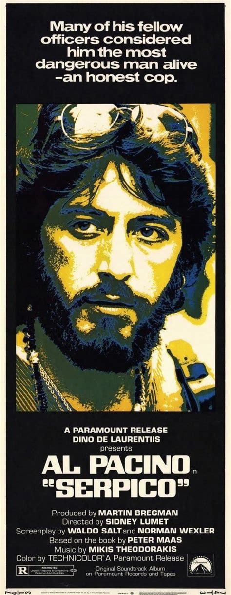 Amazon.com: Serpico Movie Poster (14 x 36 Inches - 36cm x 92cm) (1974 ...