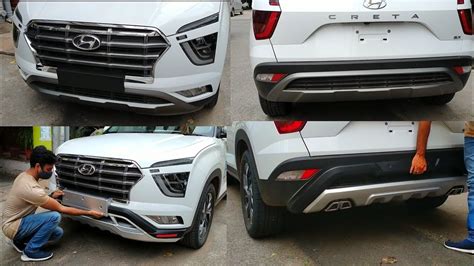 2020 Hyundai Creta Accessories | ABS Front Bumper | Creta Rear Diffuser || CRETA 2020 || - YouTube