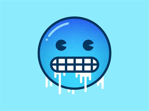 Cold Face Emoji by Gerald Briones on Dribbble