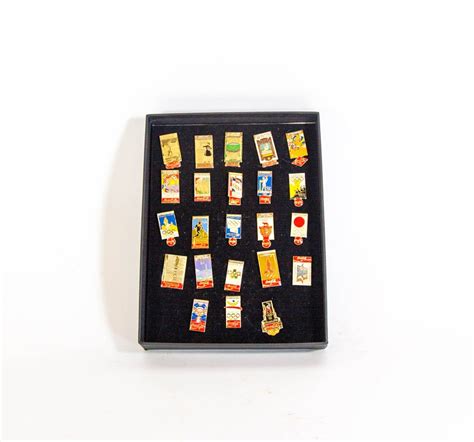 Collection of Enameled Olympic Pins Issued by Coca-cola Original Box ...