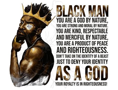 Black Man Png Black King Png Black Lives Matter Png African | Etsy