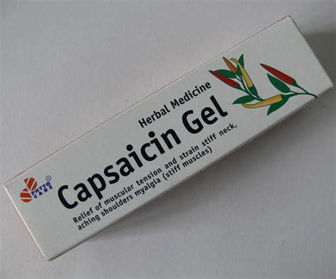 Capsaicin Muscle Strain Stiff Shoulder Neck Arthritis Pain Relief Tension 30g