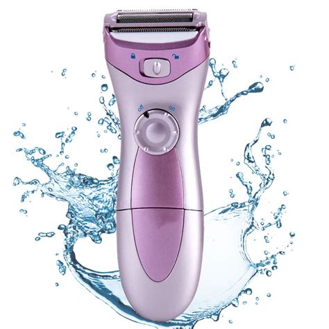 Female Electric Shaver Body Groomer Armpit Leg Hair Shaving Knife ...