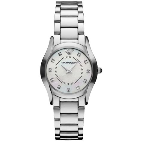 Emporio Armani Ladies Diamond Watch AR3168 - Womens Watches from The ...