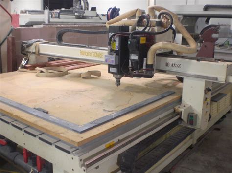 Used Stone Machinery: 2001 AXYZ 7012 Wood working CNC Router For Sale ...