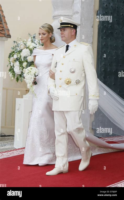 Religious ceremony of the Royal Wedding of Prince Albert II of Monaco ...