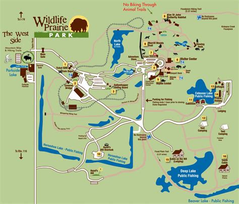 Park Maps - Wildlife Prairie Park