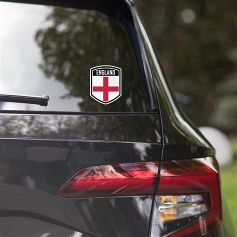 England Flag Emblem Stickers English National Pride Decals for Laptops ...