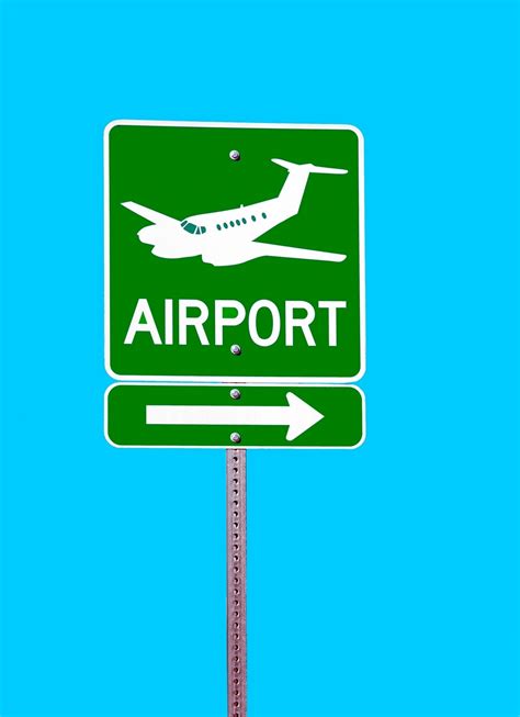 Airport Sign Free Stock Photo - Public Domain Pictures