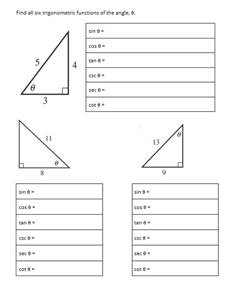 SOH CAH TOA Notes | Math = Love