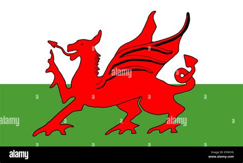 Wales flag hi-res stock photography and images - Alamy