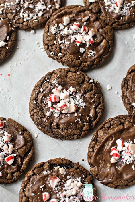 Chocolate Peppermint Cookies