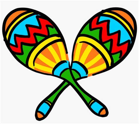 Maracas Transparent Printable Png Free Library - Maracas Clipart ...